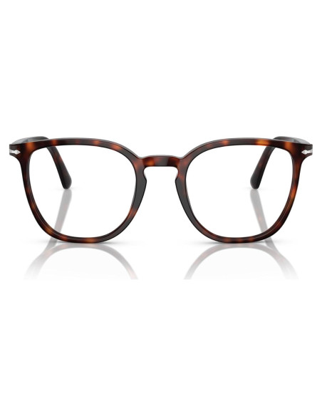 Montura de Gafas Recetadas Redondas Persol PO3338V Havana 52mm Montura de Gafas Recetadas Redondas Persol PO3338V Havana 52mm