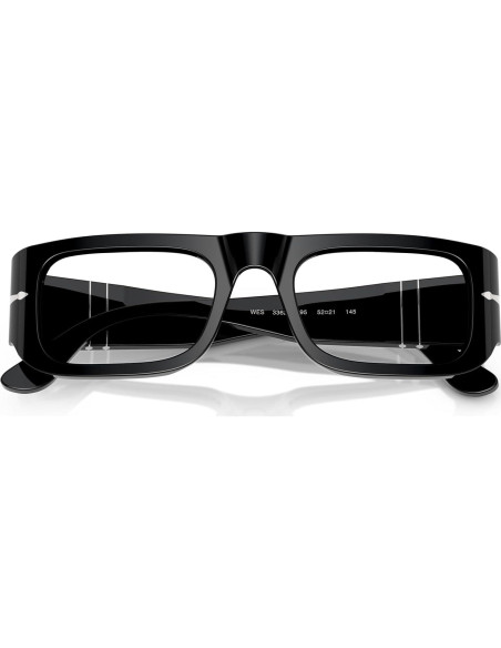 Gafas de receta Persol PO3362V Wes Cuadradas Negras 50mm Gafas de receta Persol PO3362V Wes Cuadradas Negras 50mm