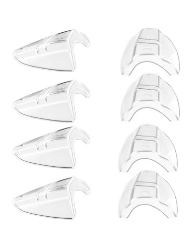 4 Pares de Protectores Laterales para Gafas COMNICO Transparentes