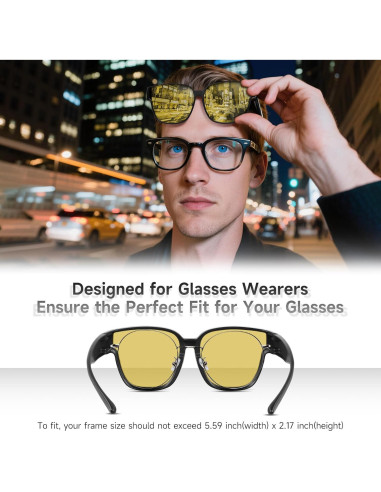Gafas de sol polarizadas UV400 para conducir - FO-12
