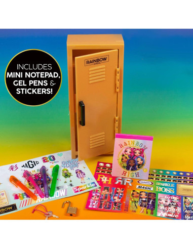 Juego de Papelería Casillero Secreto Rainbow High - 6+