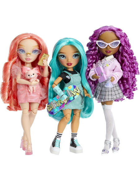 Muñeca Rainbow High Pinkly Paige Rosa con Accesorios 25.4 cm Muñeca Rainbow High Pinkly Paige Rosa con Accesorios 25.4 cm