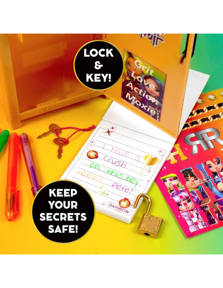 Juego de Papelería Casillero Secreto Rainbow High - 6+ Juego de Papelería Casillero Secreto Rainbow High - 6+