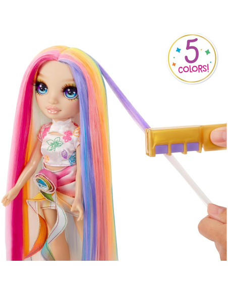 Tiza para el Cabello Rainbow High Amaya - Muñeca 28 cm Tiza para el Cabello Rainbow High Amaya - Muñeca 28 cm