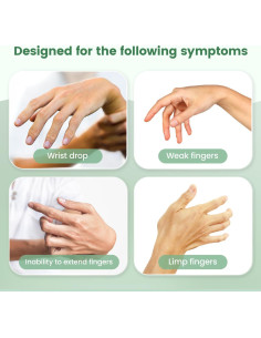 Férula para Parálisis del Nervio Radial DrFinger Ajustable 2