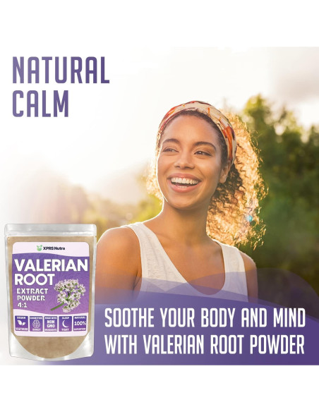 Extracto de Raíz de Valeriana en Polvo XPRS Nutra 113g Extracto de Raíz de Valeriana en Polvo XPRS Nutra 113g