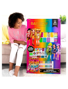 Kit de Joyería Rainbow High - Estudio Definitivo 2500+ Cuentas
