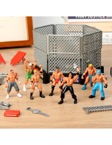 Set de Juguetes de Lucha HAPTIME 32 Piezas para Niños Set de Juguetes de Lucha HAPTIME 32 Piezas para Niños