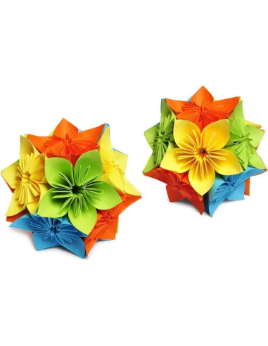 Papel de Origami Doble Cara BUBU - 200 Hojas 15.24 cm