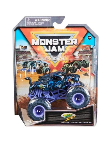 Camión Monstruo Diecast 1:64 Monster Jam 2024 Noche Tormenta