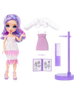 Muñeca de Moda Violet Willow Rainbow High 27.94 cm con Accesorios 2