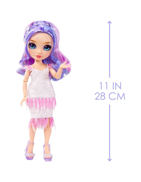 Muñeca de Moda Violet Willow Rainbow High 27.94 cm con Accesorios Muñeca de Moda Violet Willow Rainbow High 27.94 cm con Accesorios