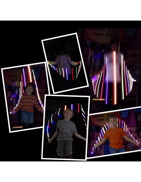 Cuerdas de Saltar LED YongnKids - Paquete de 2, 2.13m, Niños Cuerdas de Saltar LED YongnKids - Paquete de 2, 2.13m, Niños