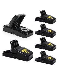 Trampas para Ratones Reutilizables USKICH - 6 Unidades Efectivas