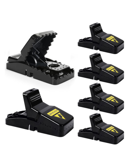 Trampas para Ratones Reutilizables USKICH - 6 Unidades Efectivas Trampas para Ratones Reutilizables USKICH - 6 Unidades Efectivas
