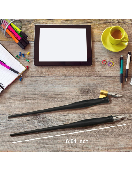Conjunto de Plumas de Caligrafía Zonon 2-en-1 con 10 Puntas Conjunto de Plumas de Caligrafía Zonon 2-en-1 con 10 Puntas