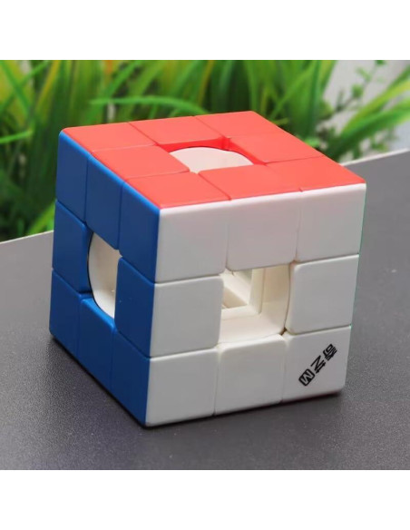 Cubo QiYi Speed Void 3x3 Magnético - Diseño Hueco Cubo QiYi Speed Void 3x3 Magnético - Diseño Hueco