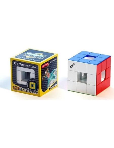 Cubo QiYi Speed Void 3x3 Magnético - Diseño Hueco Cubo QiYi Speed Void 3x3 Magnético - Diseño Hueco