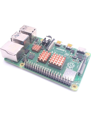 Kit de Ventilador y Disipadores de Calor Easycargo para Raspberry Pi 4 y 5