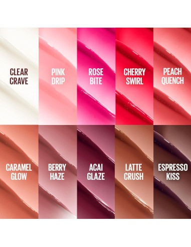 Bálsamo Labial Maybelline Lifter Glaze Haze de Baya 2.83g