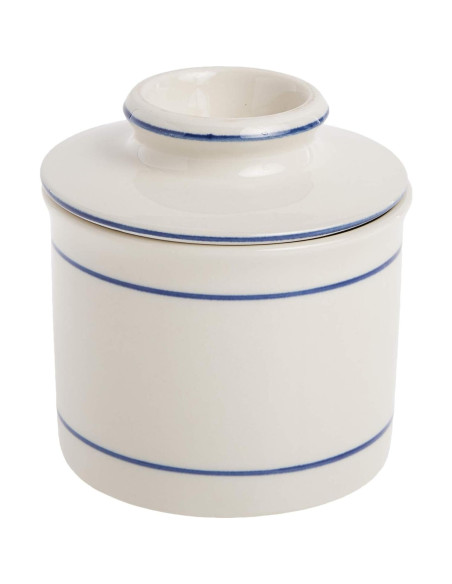 Butter Keeper Norpro Cerámica Esmaltada 10cm Blanco Butter Keeper Norpro Cerámica Esmaltada 10cm Blanco