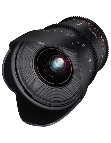 Lente de Video Samyang T1.9 20mm Enfoque Manual para Sony FE