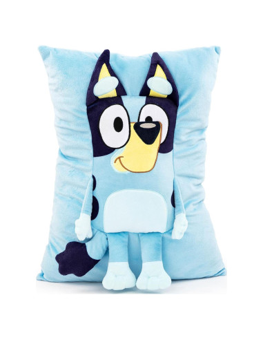 Almohada de Abrazo Bluey - Decorativa de Microfibra 38 cm