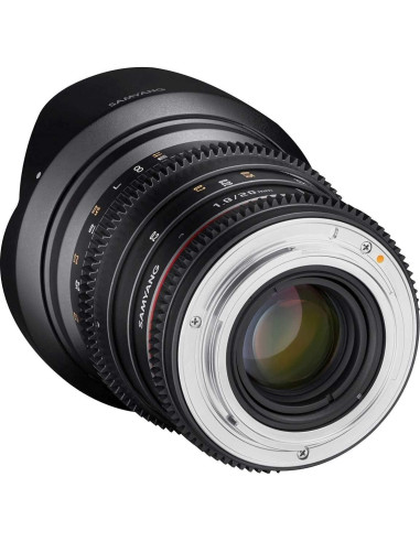 Lente de Video Samyang T1.9 20mm Enfoque Manual para Sony FE