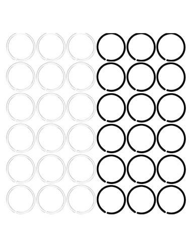 Set 60 Retenedores de Oreja Hipoalergénicos Melimarry 20 Gauge