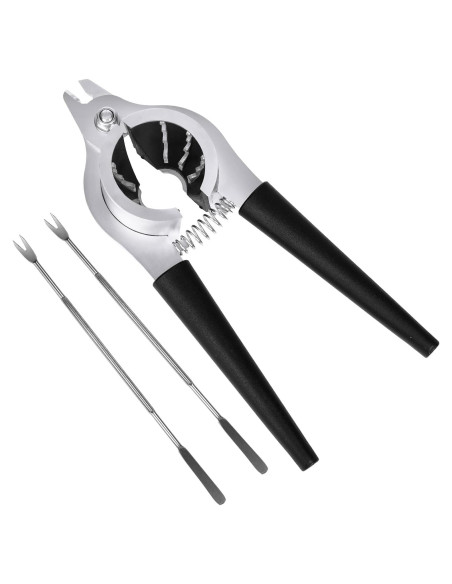 Cascanueces de Acero Inoxidable Sanchamy con 2 Picos - Negro Cascanueces de Acero Inoxidable Sanchamy con 2 Picos - Negro