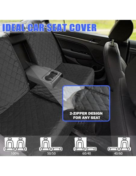 Funda de Asiento para Perro Yonktoo GD-032A-B Impermeable 135 cm Funda de Asiento para Perro Yonktoo GD-032A-B Impermeable 135 cm