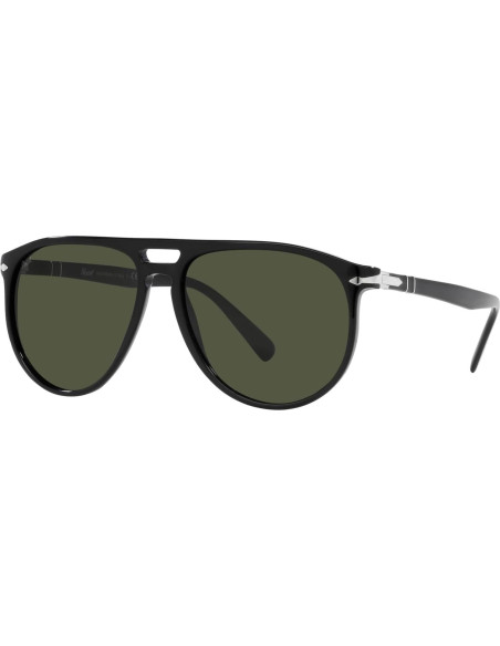 Gafas de sol Persol PO3311S Aviador Negro Verde 55mm Gafas de sol Persol PO3311S Aviador Negro Verde 55mm