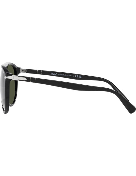 Gafas de sol Persol PO3311S Aviador Negro Verde 55mm Gafas de sol Persol PO3311S Aviador Negro Verde 55mm
