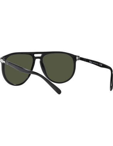 Gafas de sol Persol PO3311S Aviador Negro Verde 55mm