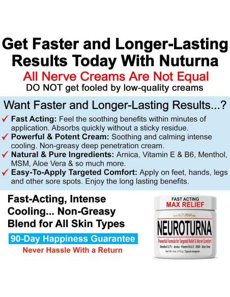 Crema Alivio Nervios Nuturna 85 g - Sin Parabenos, Natural Crema Alivio Nervios Nuturna 85 g - Sin Parabenos, Natural