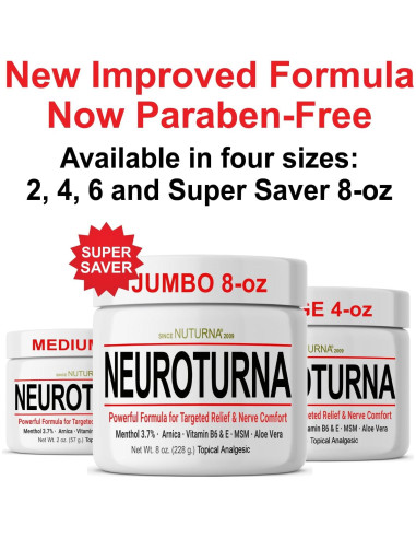 Crema Alivio Nervios Nuturna 85 g - Sin Parabenos, Natural