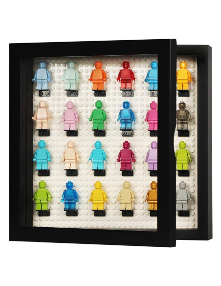 Estuche de Exhibición de Minifiguras VERANI Negro Pequeño Estuche de Exhibición de Minifiguras VERANI Negro Pequeño