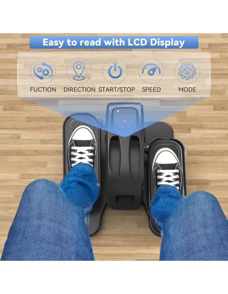 Máquina Elíptica Bajo Escritorio Tvdugim Compacta con Control Remoto Máquina Elíptica Bajo Escritorio Tvdugim Compacta con Control Remoto