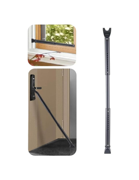 Barra de Seguridad Ajustable HoneSecur para Puertas 71-114 cm Barra de Seguridad Ajustable HoneSecur para Puertas 71-114 cm