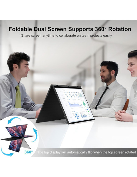 Monitor Portátil Wisecoco 18.5'' FHD 1080P USB-C HDMI Monitor Portátil Wisecoco 18.5'' FHD 1080P USB-C HDMI