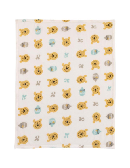 Manta de Bebé Disney Winnie the Pooh Suave 76x91 cm Manta de Bebé Disney Winnie the Pooh Suave 76x91 cm