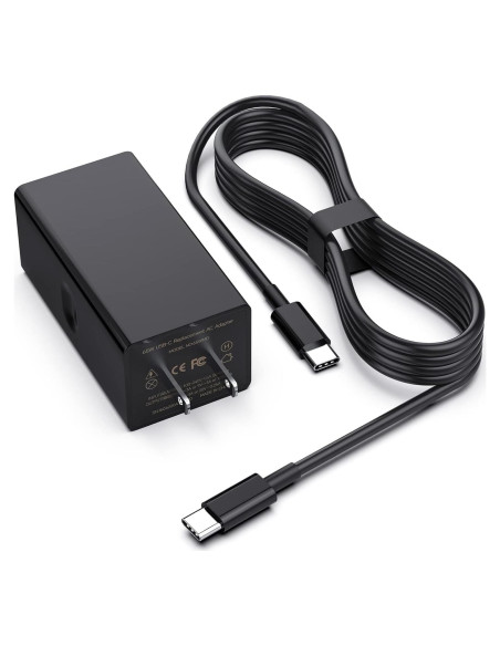 Cargador USB Tipo-C 65W para Laptop Lenovo, HP, Dell, Acer Cargador USB Tipo-C 65W para Laptop Lenovo, HP, Dell, Acer