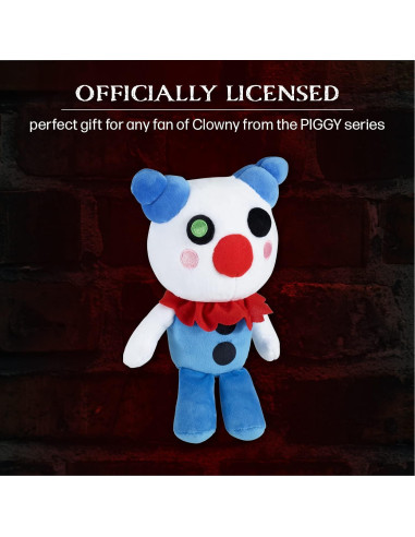 Peluche coleccionable PIGGY Clowny 22 cm - PhatMojo