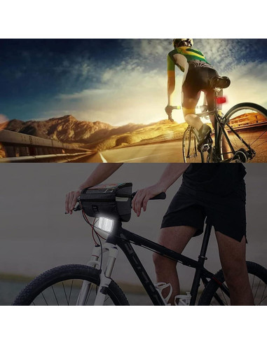 Kit de Reflectores para Bicicleta VICDUEKG 6 Piezas Seguridad