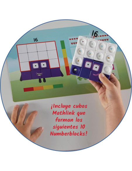 Set de Actividades MathLink Numberblocks 11-20 hand2mind Set de Actividades MathLink Numberblocks 11-20 hand2mind
