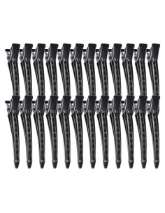 Clips de Pelo Tipo Cocodrilo YGDZ 30pcs 8.89cm Negro