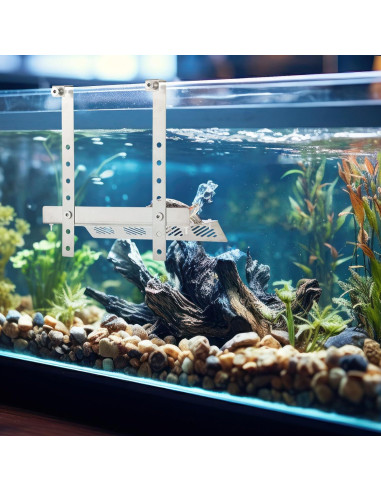 Plataforma de Sol para Tortugas FoldTier 20-40 Galones Acero Inoxidable