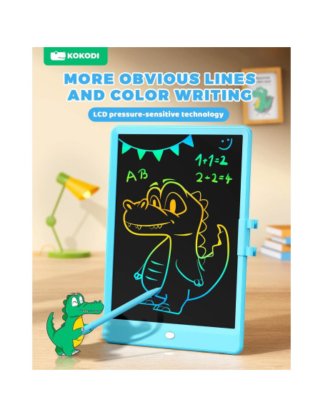 Tableta de Escritura LCD KOKODI 10" Colorida para Niños Tableta de Escritura LCD KOKODI 10" Colorida para Niños