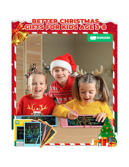 Tableta de Escritura LCD KOKODI 10" Colorida para Niños Tableta de Escritura LCD KOKODI 10" Colorida para Niños