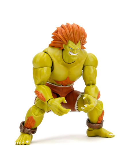 Figura de Acción Blanka Jada Toys 1:12 Articulada Coleccionable Figura de Acción Blanka Jada Toys 1:12 Articulada Coleccionable